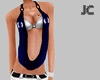 JC Blue Sexy Top