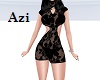 Black Lace Floral GA