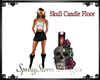 Skull n Roses Candle Mes