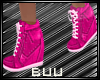 [B] Pink/White Kicks