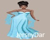 Gown Teal Shaw