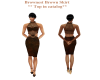 [WT]Brownest Brown Skirt