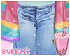 ✧ - rainbow jeans