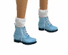 Boots Blue Ankle