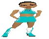 Diamond Wolf Cheerleader