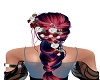 berry floral trad braid