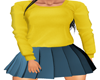 Full Oufit Yellow&Skirt