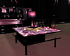 Pink and Black table