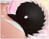 𝓶. puppy tail | black