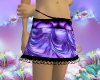 Purple Hearts Satin Skirt