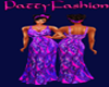 [PF]Pink/PurpChainGown