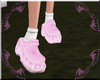 Pink Crocs n socks