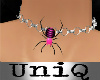 UniQ Pink Spider Choker
