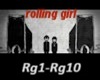 rolling girl