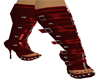 DIVA RED BOOTS