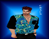 CR_Leopard tucked shirt