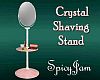 Crystal Shaving Stand