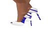 bluewhite pumps