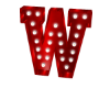 Letter W Sign