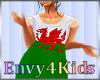 Kids Welsh Dragon Dress