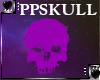 Purple Skull Particles