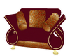 luxurious Gold Couche
