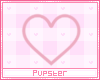 pink heart particles