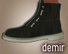[D] Dell dark grey boots
