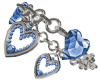 Blue Heart Bracelets