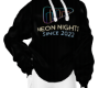 Neon Night Baggy Sweater