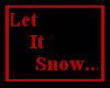 !D Let It Snow Stocking