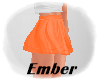 Girls Orange Skirt