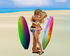 Groovy Surfboard Kiss