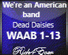 WE'RE AN AMERICAN BAND