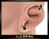 D! Ear Piercing Black R