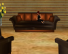 Copper Brown Convo Couch
