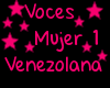 Voces Mujer Venezolana 1