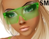 Green Diva Glasses