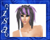 IY-Emo Purple Black Hair