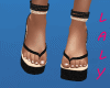 Summer Black Sandals