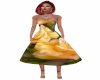 yellow rose dress