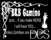 (Des) BRB Gaming Sign