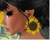 sunflower earings