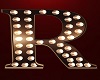 Letter R Lamp