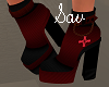 Red/Blk Rock Boots