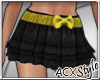!ACX!Pretty Skirt TieYel