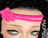 All Pink Flower Headband