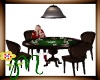 *M* Poker table