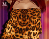 [M] Cheetah Layered Top