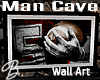 *B* Man Cave Wall Art